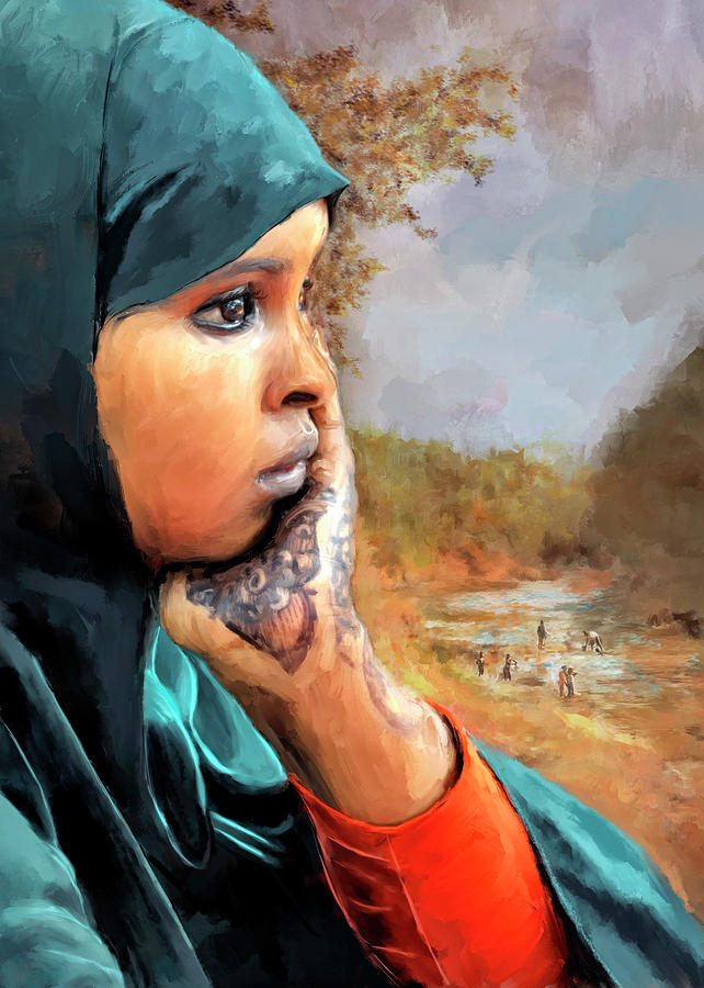 Remembering Somalia Digital Art by Peggy Kahan