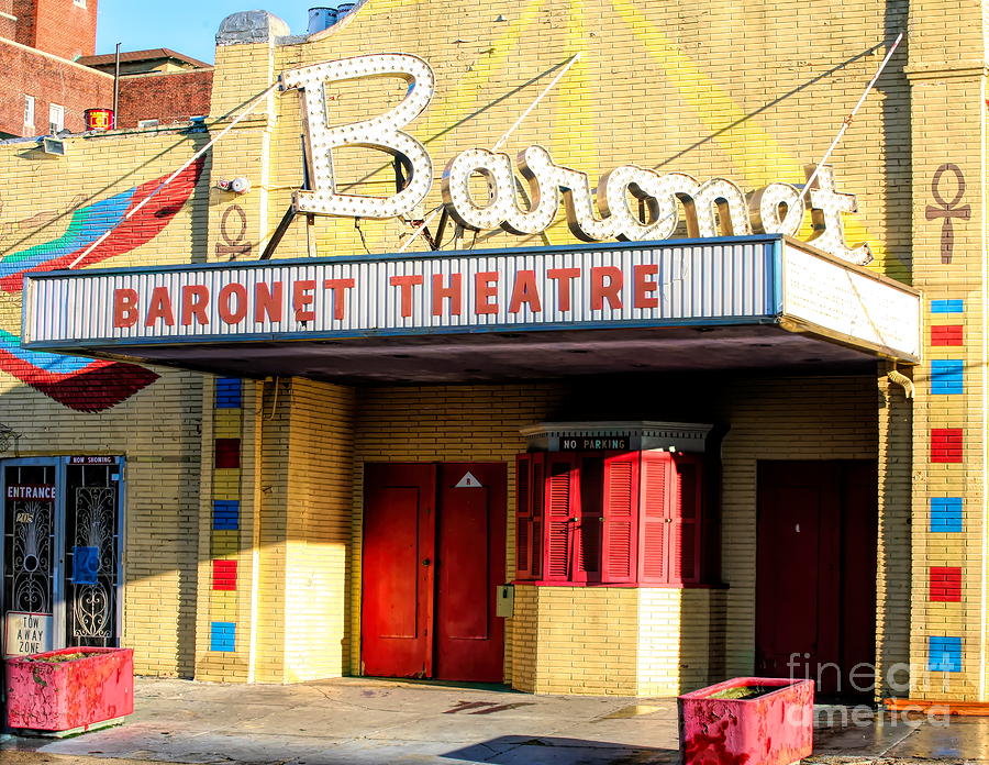 Remnants of the Pass Baronet Theater Asbury Park NJ 1913 Demolished 2010 Photograph by Chuck Kuhn