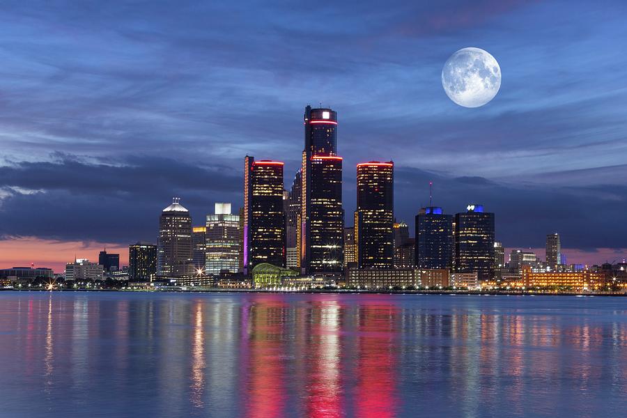 Renaissance Center Towers Downtown Photograph by Russellkord.com - Fine ...