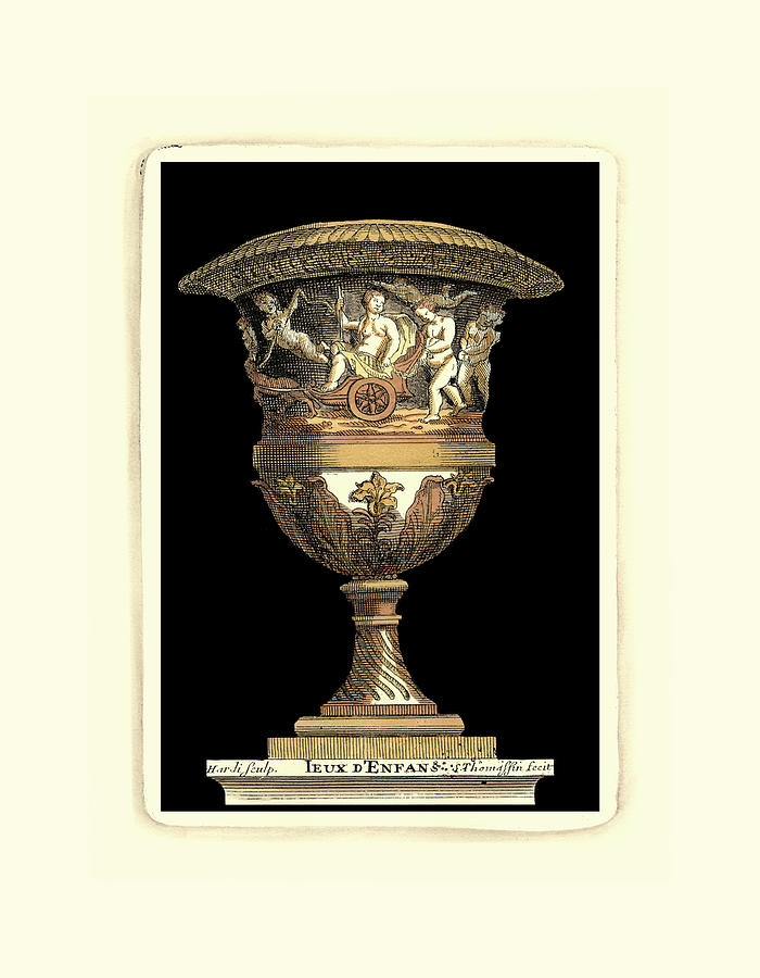 Vase Painting - Renaissance Vase IIi by Vision Studio