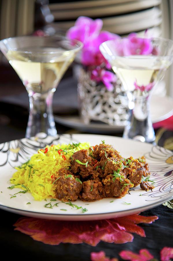 Rendang spicy Beef Dish, Sumatra Photograph by Heinze, Winfried