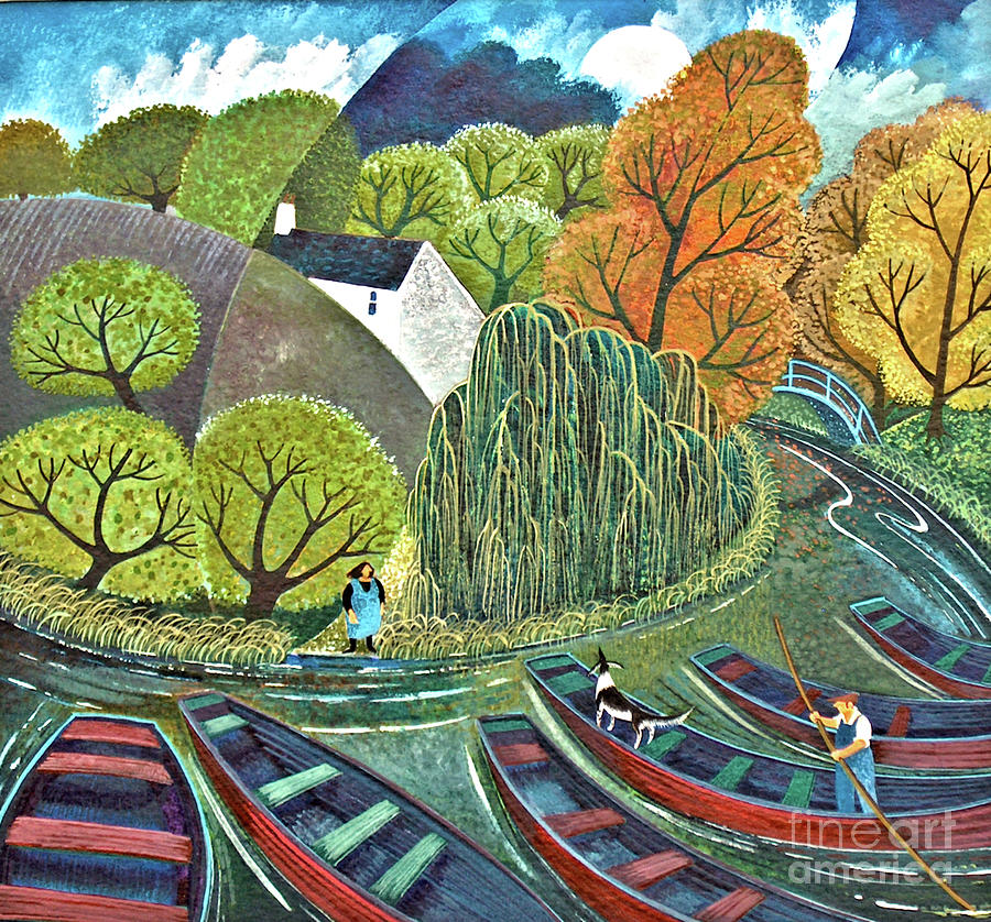 Rendezvous, 2010, Acrylics Painting by Lisa Graa Jensen
