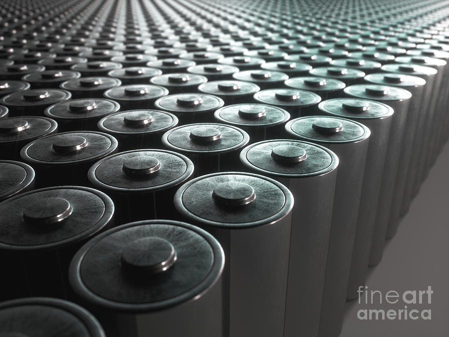 Renewable Battery Recycling Photograph by Ktsdesign/sciencephotolibrary
