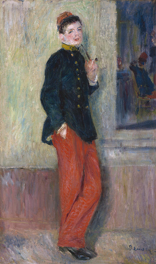 The Young Soldier, C1880 Painting by Auguste Renoir