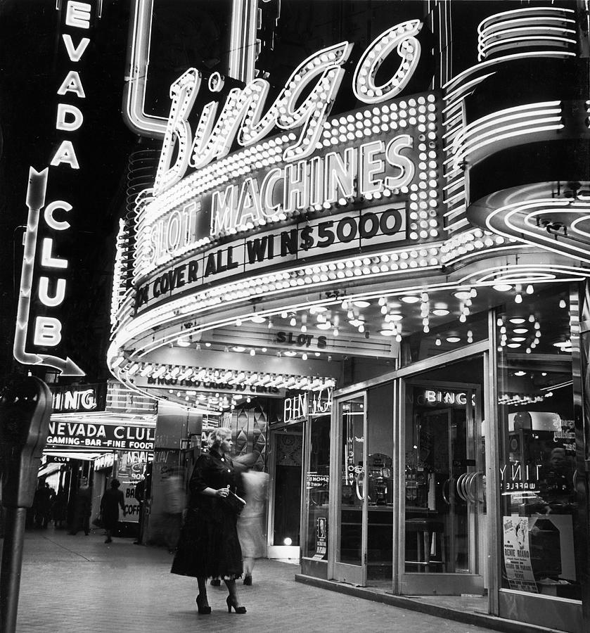 Renos Casino In The 1940s Photograph by Keystone-france