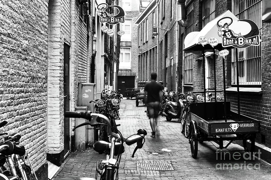 Rent A Bike in Amsterdam Photograph by John Rizzuto
