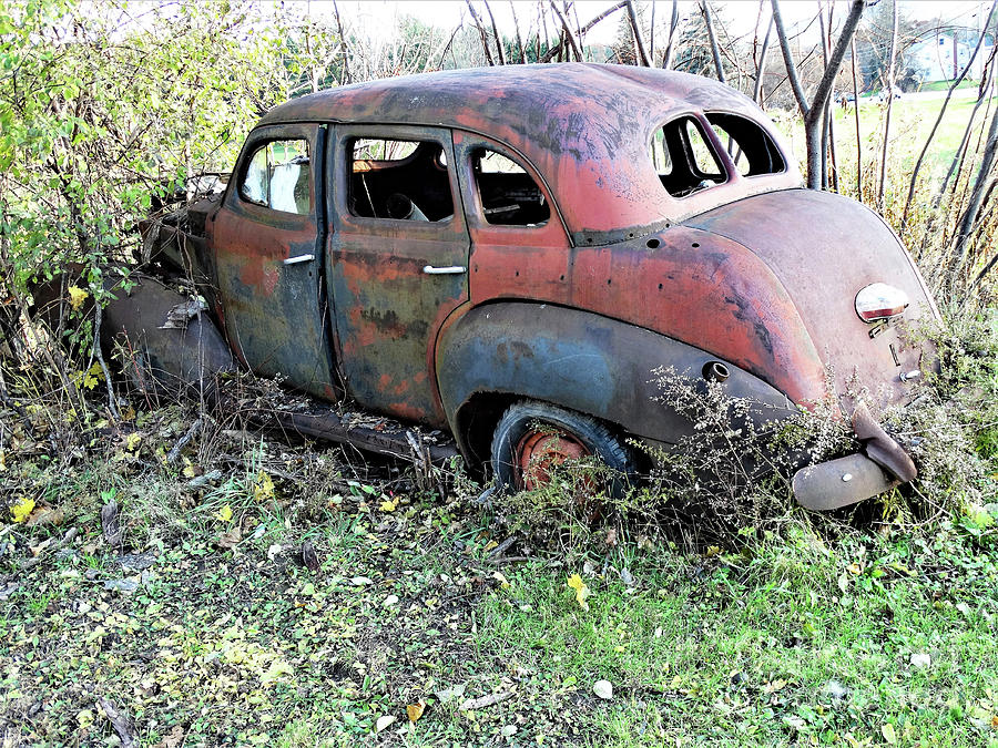 Rent a Wreck Photograph by Karen Velsor Fine Art America