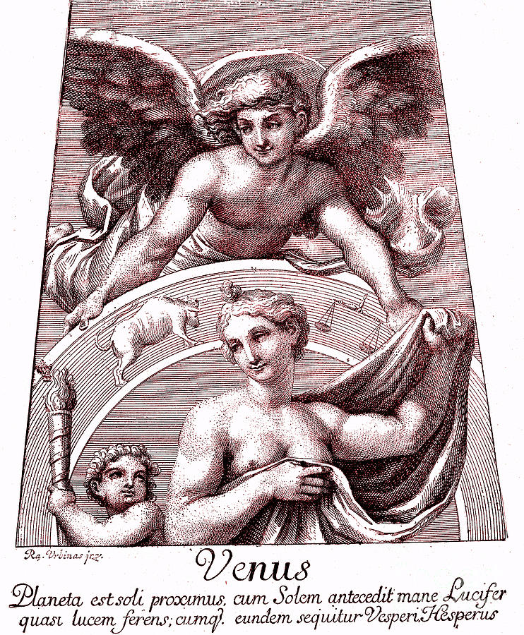 Representation Of Venus In The Zodiac Photograph by Collection Abecasis/science Photo Library