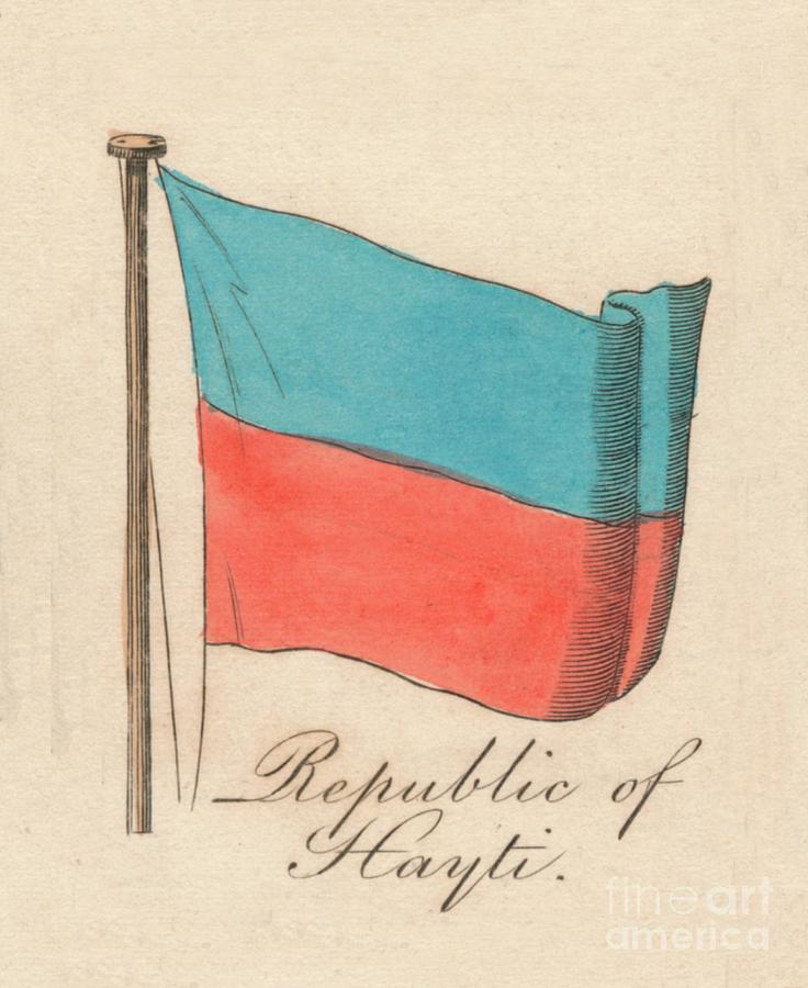Republic Of Hayti, 1838 Drawing by Print Collector