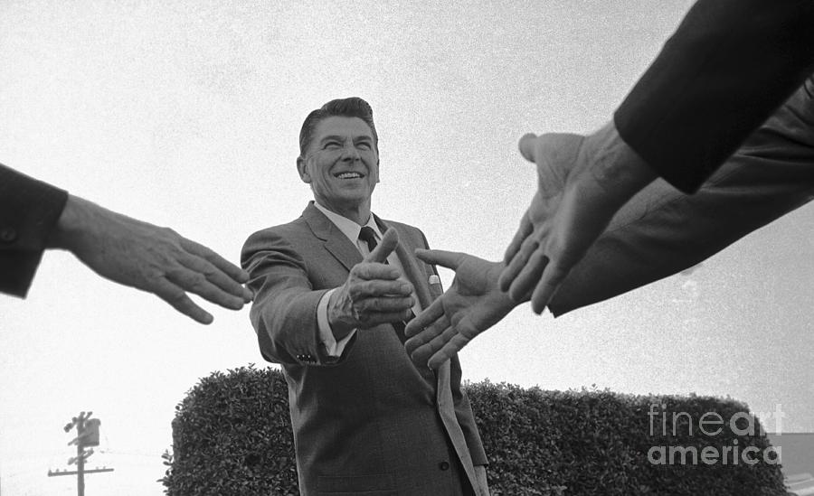 Republican Candidate Ronald Reagan Photograph by Bettmann