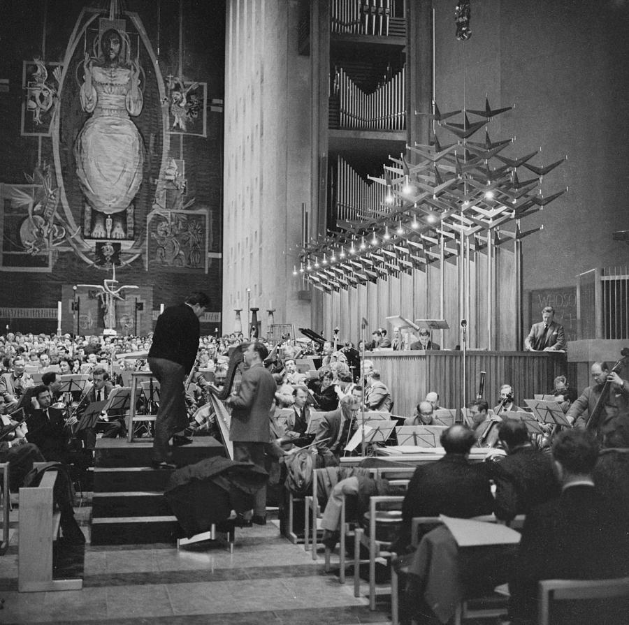 Requiem At Coventry Photograph by Erich Auerbach