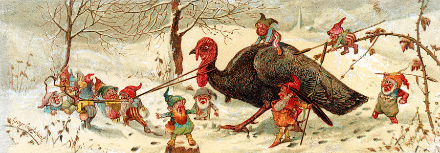 Rescuing the Turkey Painting by Unknown