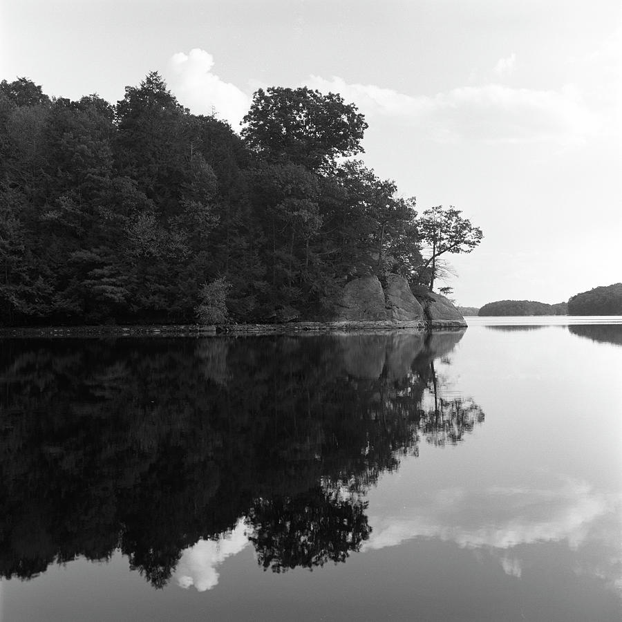 Reservoir Reflection Photograph by Adam Garelick