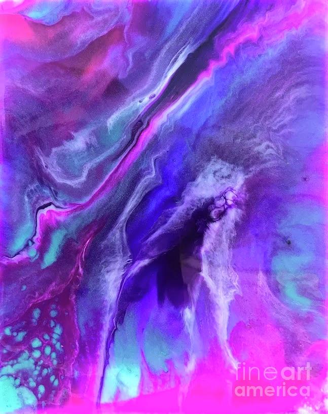 Resin Delight Painting by Linda Gustafson-Newlin
