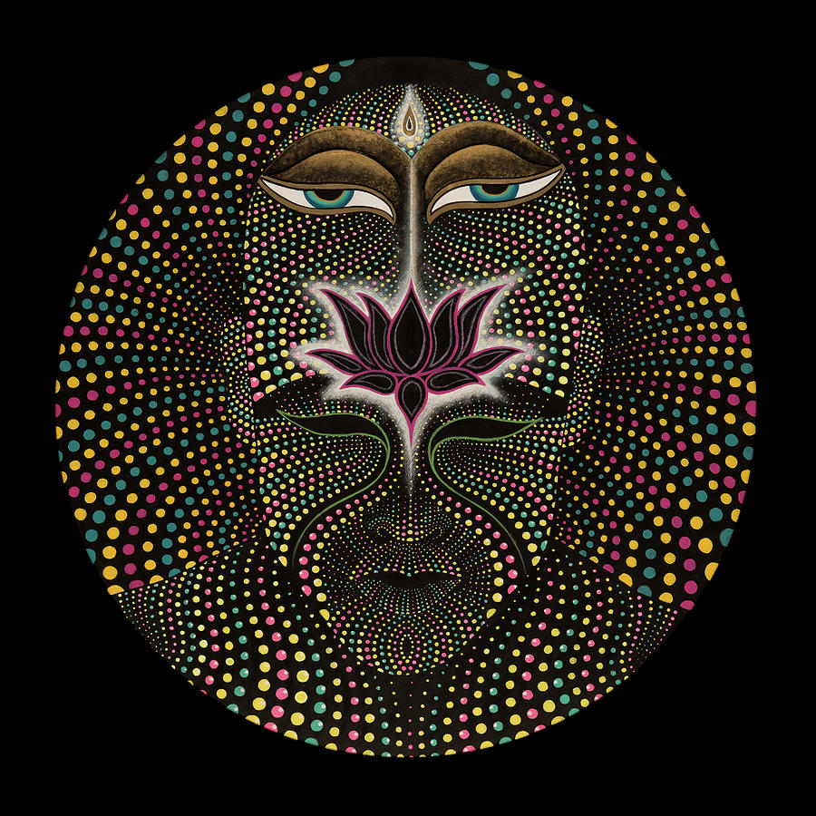 Buddha Digital Art - Resonant Flower by Jeff Sullivan
