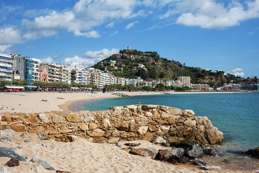 Resort Town of Blanes in Spain Photograph by Artur Bogacki
