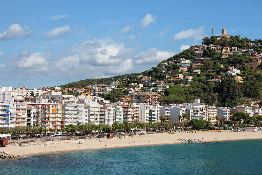 Resort Town of Blanes on Costa Brava in Spain Photograph by Artur Bogacki