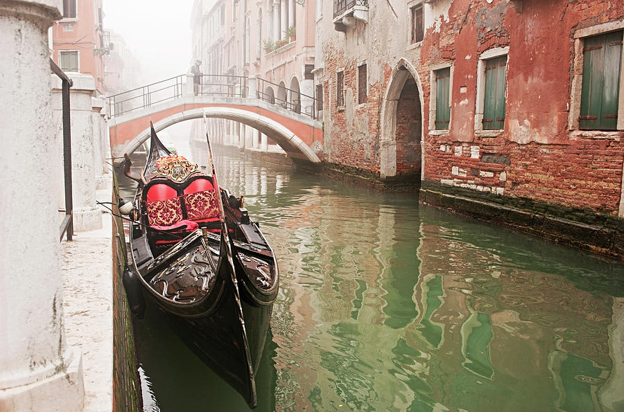 Resting Gondola Photograph by Tracy Packer Photography