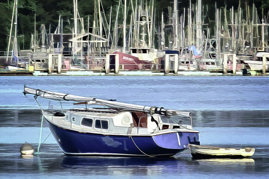 Resting in the Harbour by Richard Farrington Resting in the Harbour by Richard Farrington