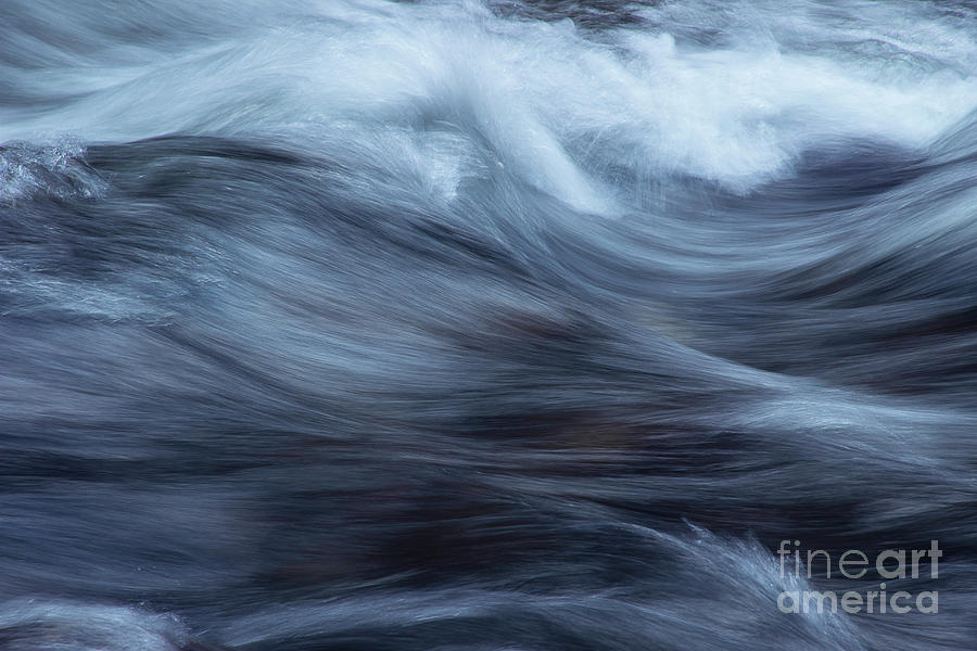 Water Photograph - Restless by Mike Eingle