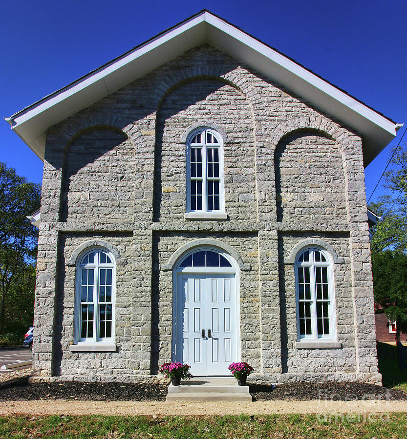 Restored Old Church 4709 Photograph by Jack Schultz
