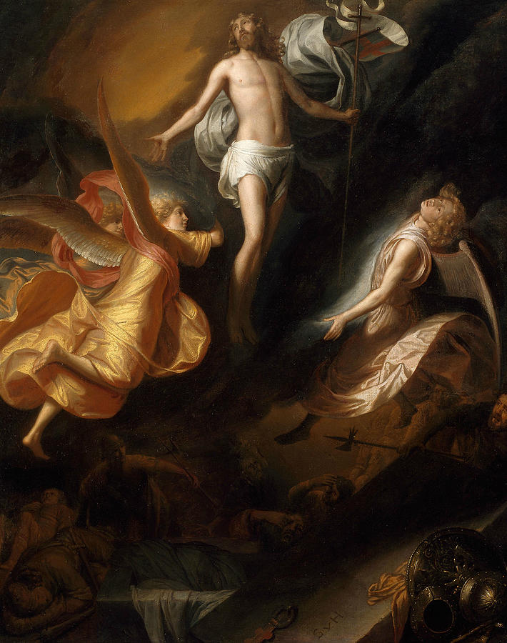 Resurrection of Christ Painting by Samuel van Hoogstraten