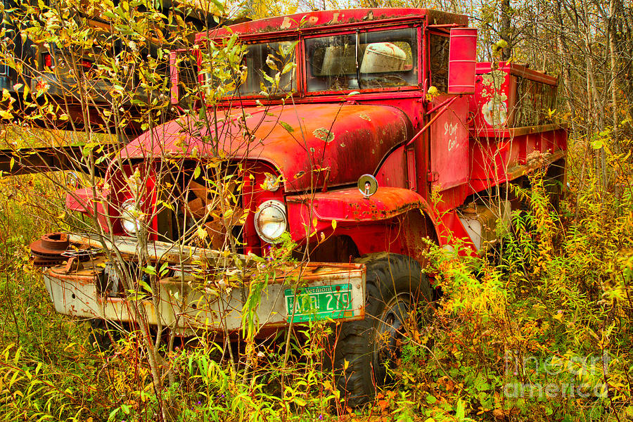 Retired Fire Tanker Photograph by Adam Jewell