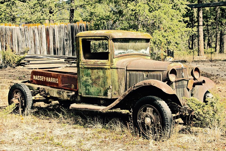 Retired Flat Bed Photograph by Linda Bianic