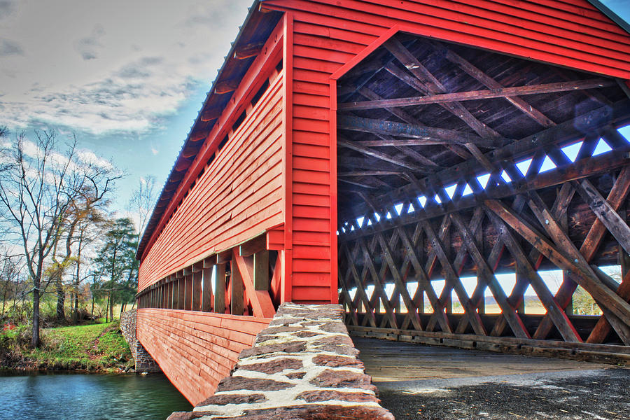 Sachs Bridge Photograph by Nunweiler Photography