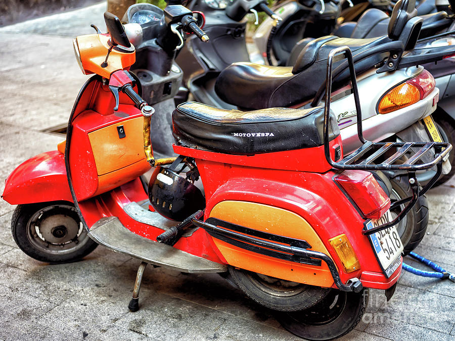 Retro Motovespa in Seville by John Rizzuto Retro Motovespa in Seville by John Rizzuto