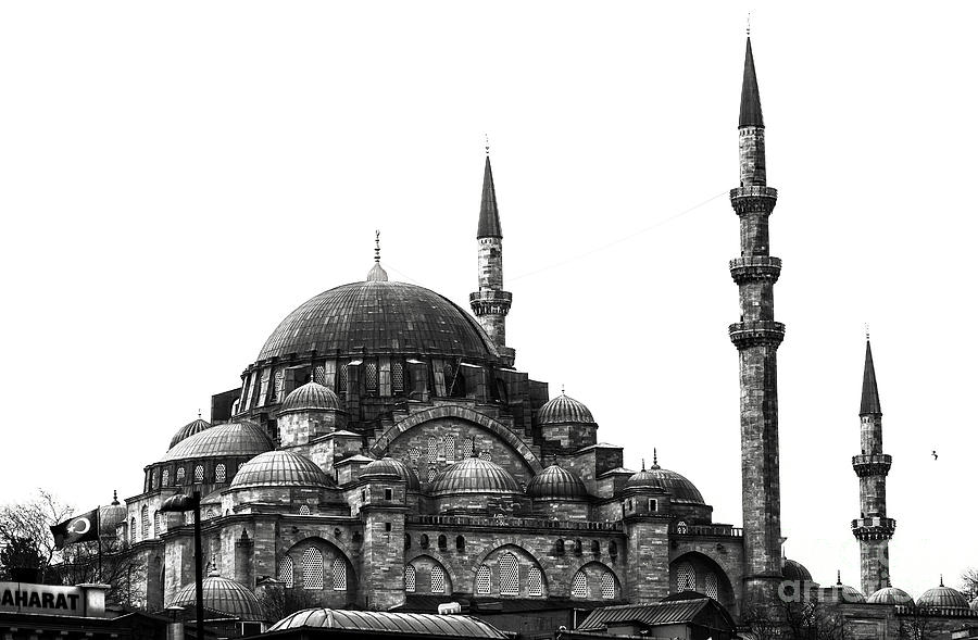Retro Sultan Ahmed Mosque in Istanbul Photograph by John Rizzuto