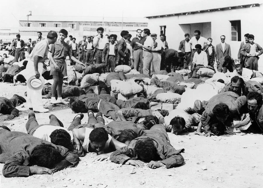 Return Of 250 Greek Prisoners Captured Photograph by Keystone-france