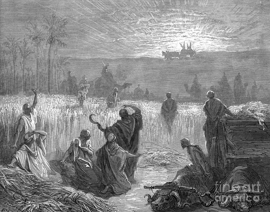 Return Of The Ark To Beth Shemesh By Gustave Dore Painting by Gustave ...