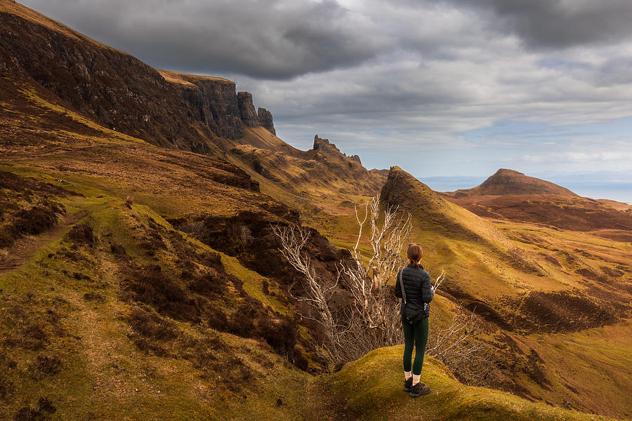 Landscape Photograph - Return To The Quiraing by Steven Zhou
