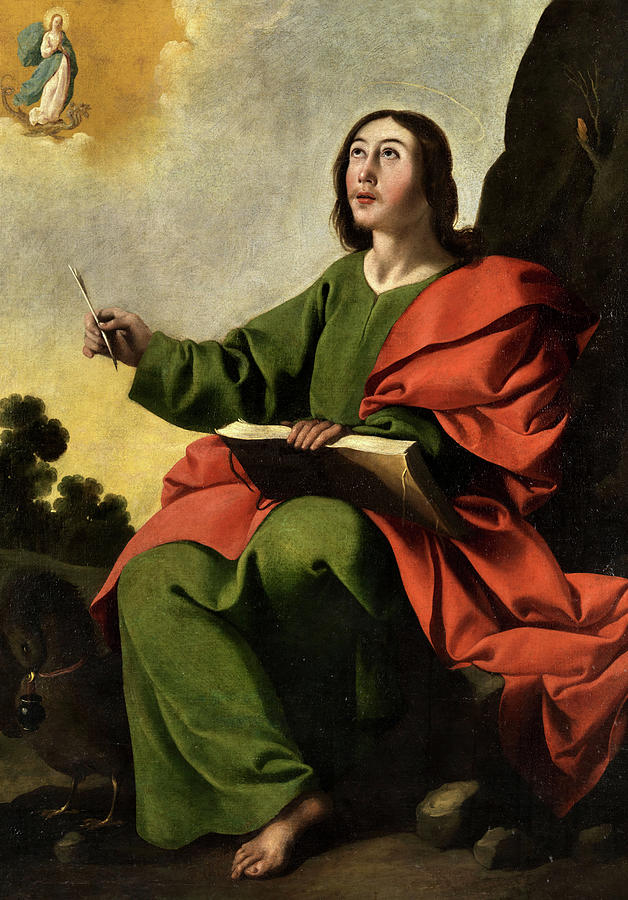 Francisco De Zurbaran Painting - Revelation of John by Francisco de Zurbaran