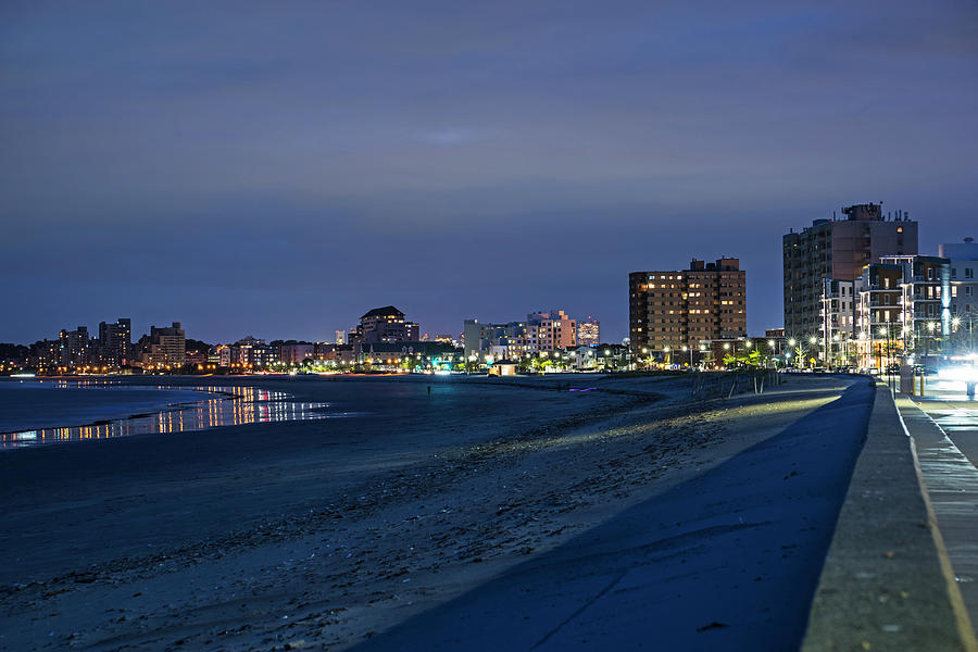 Beach Photograph - Revere Beach Summer Evening Revere MA by Toby McGuire