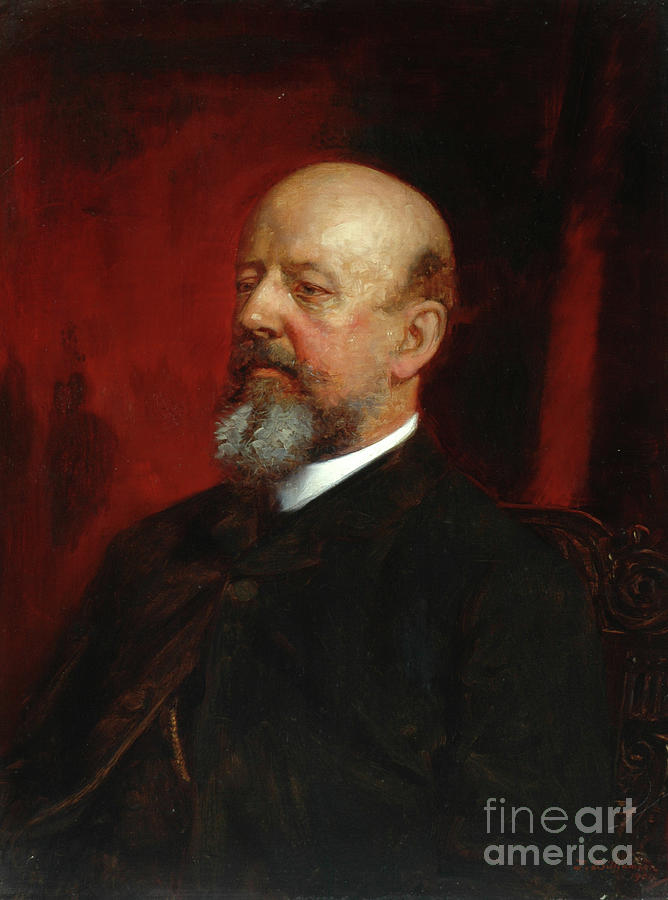 Reverend Henry A. Mitton, 1904 Painting by J. Williamson