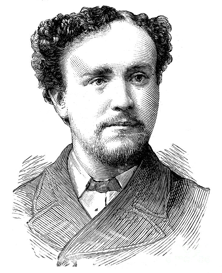 Reverend John Houghton D1886, 1886 Drawing by Print Collector