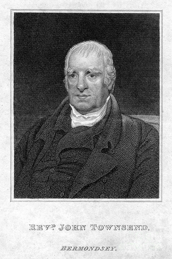 Reverend John Townsend, 1824 Drawing by Print Collector