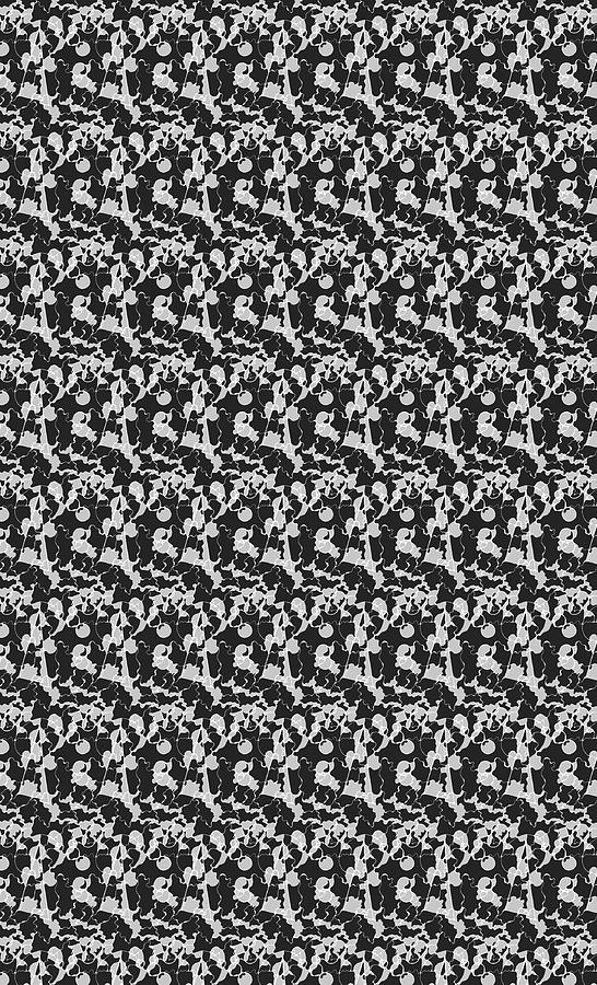 Reverent Print Pattern by Olga Zavgorodnya Reverent Print Pattern by Olga Zavgorodnya