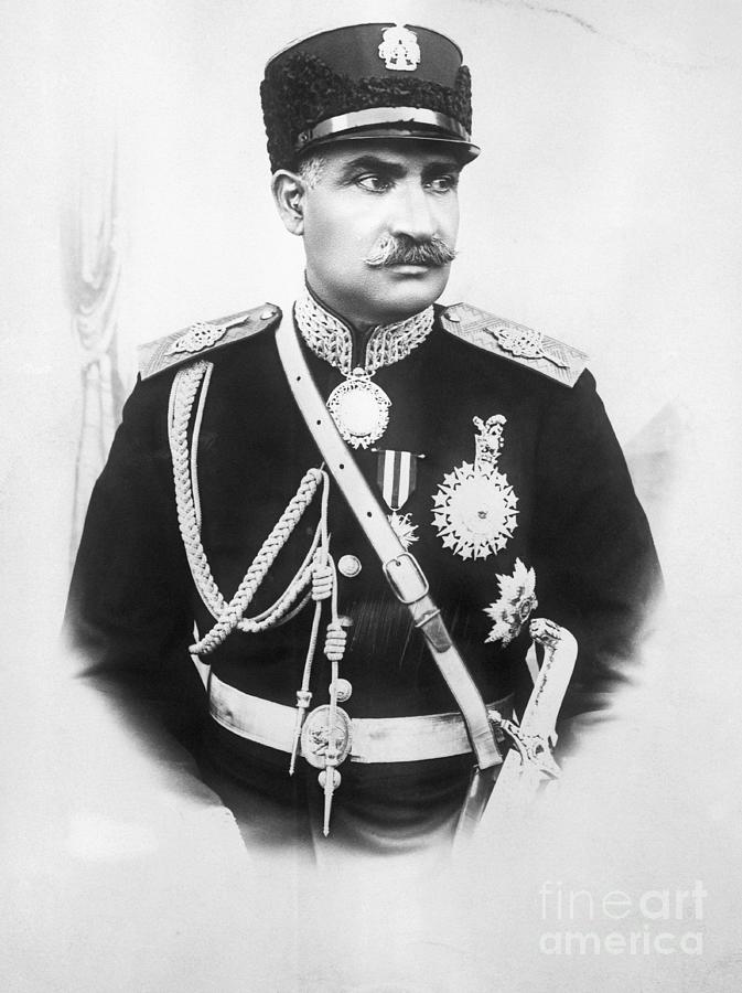 Reza Khan In Royal Uniform Photograph by Bettmann