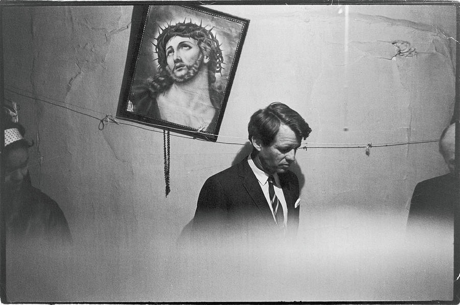 Rfk Tours A Tenement Photograph by Fred W. McDarrah Rfk Tours A Tenement Photograph by Fred W. McDarrah
