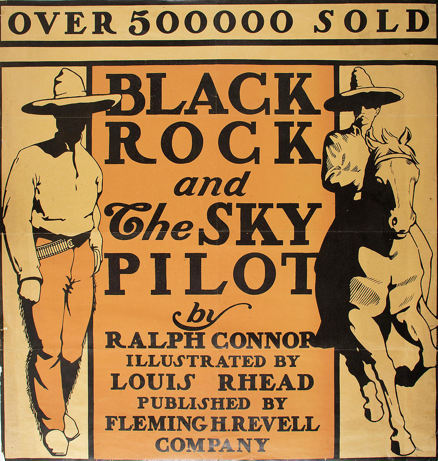 Rhead  Louis John  Black Rock And The Sky Pilot 1899 1903 Painting