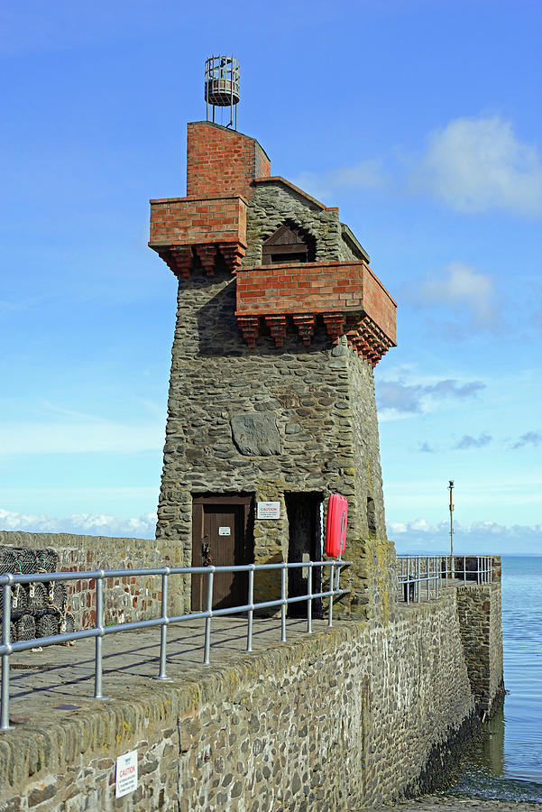 Rhenish Tower and Quay - Lynmouth - Devon Photograph by Rod Johnson