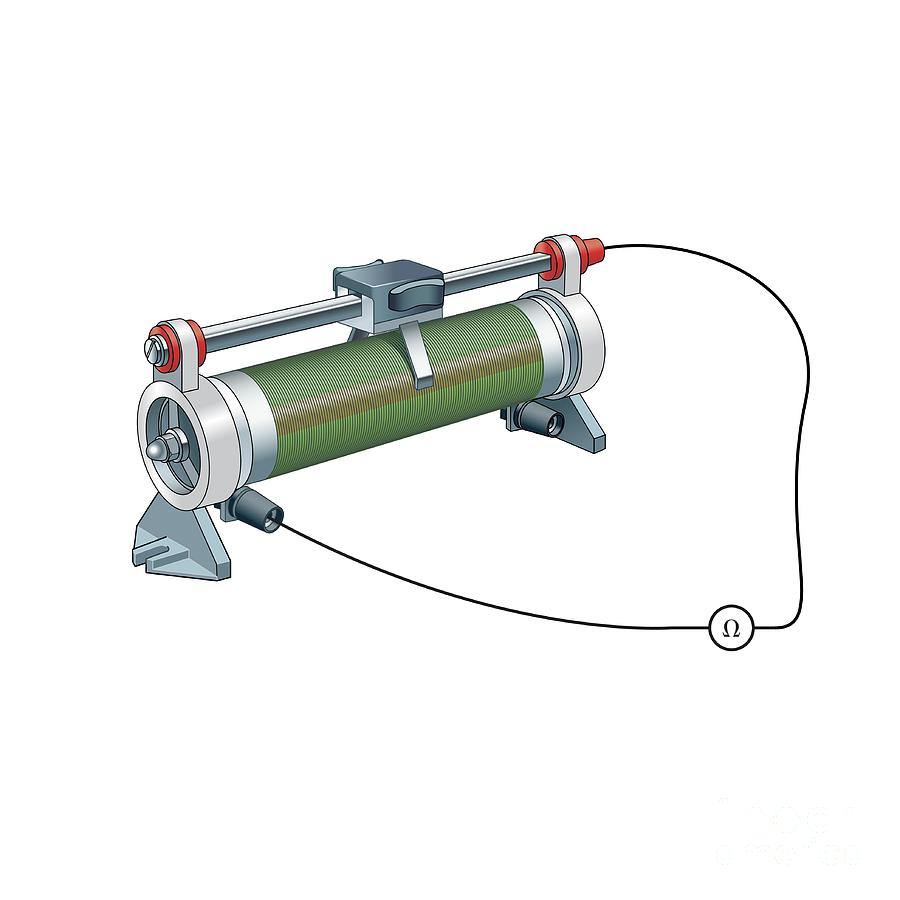 Rheostat Resistor Photograph by Science Photo Library Pixels