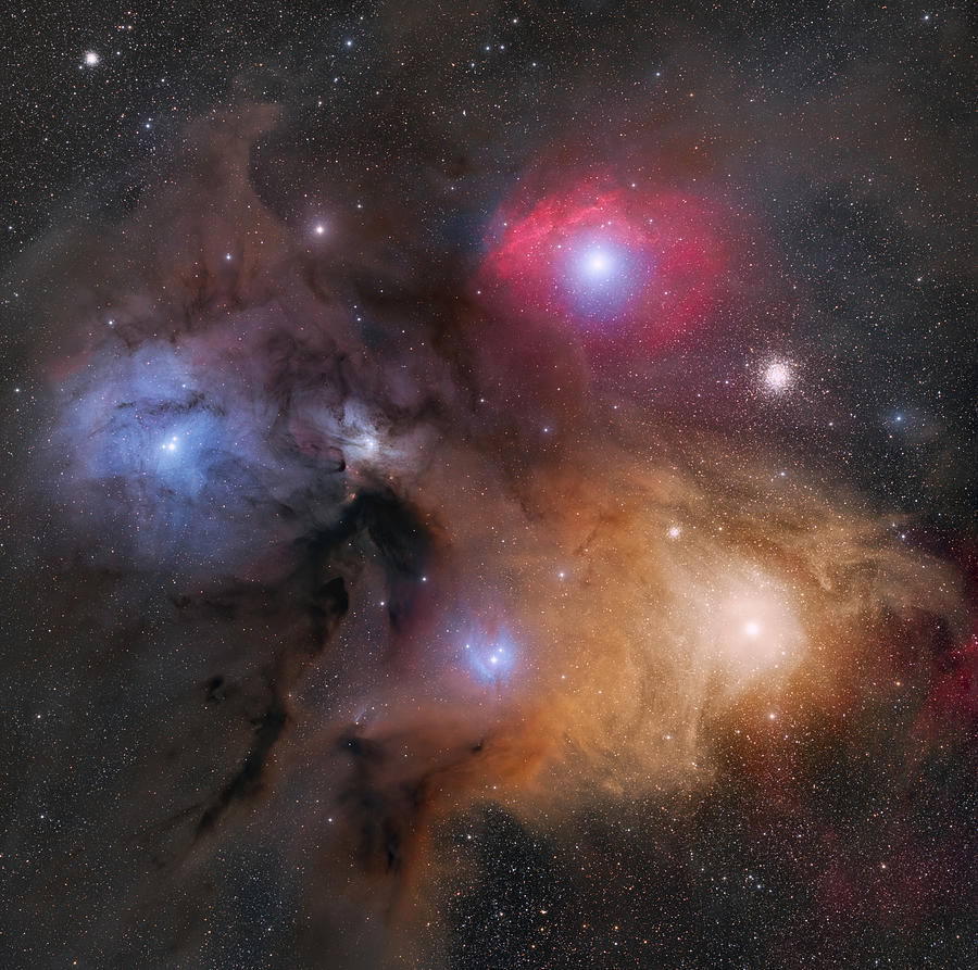 Rho Ophiuchi Cloud Complex Photograph by Nicolas Rolland