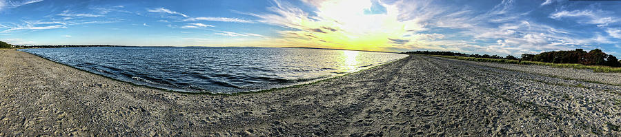 Rhode Island Beach Pano by Sharon Popek Rhode Island Beach Pano by Sharon Popek