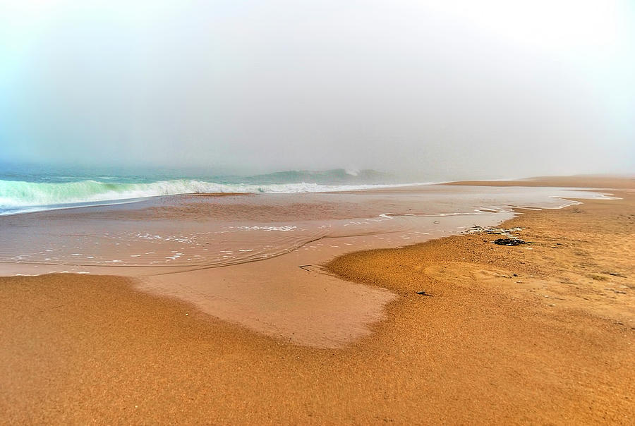 Fog on the Atlantic Photograph by Cordia Murphy