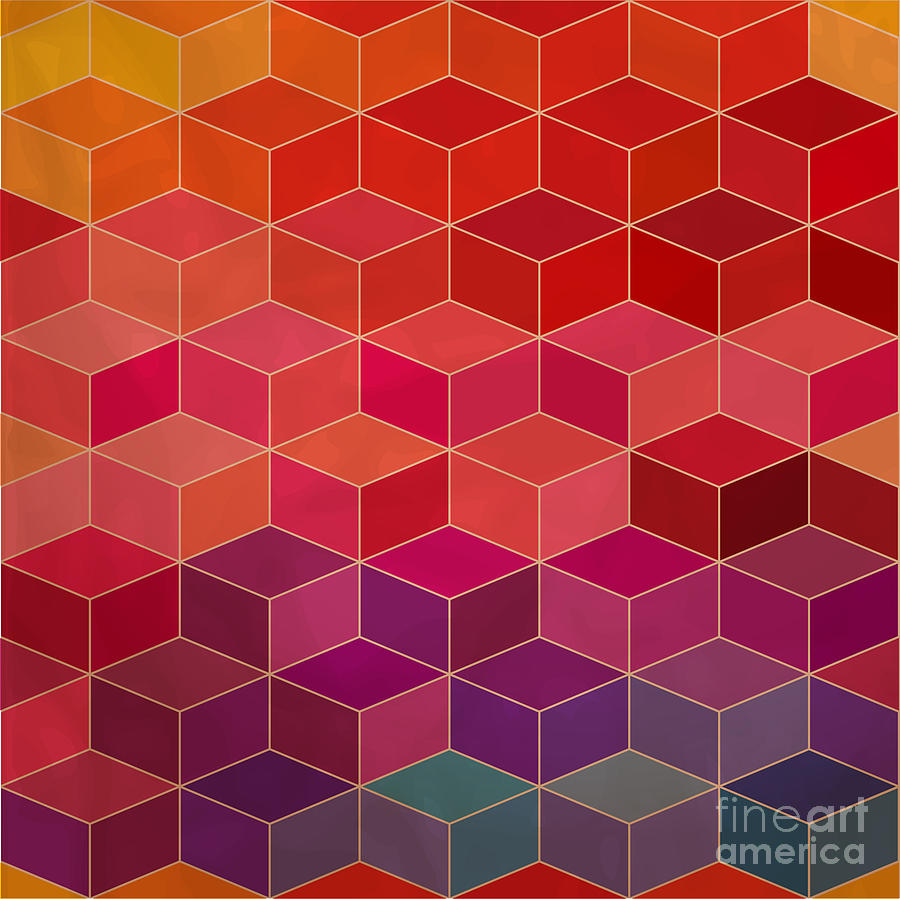 Small Digital Art - Rhombic Seamless Pattern.seamless by Markovka Small Digital Art - Rhombic Seamless Pattern.seamless by Markovka