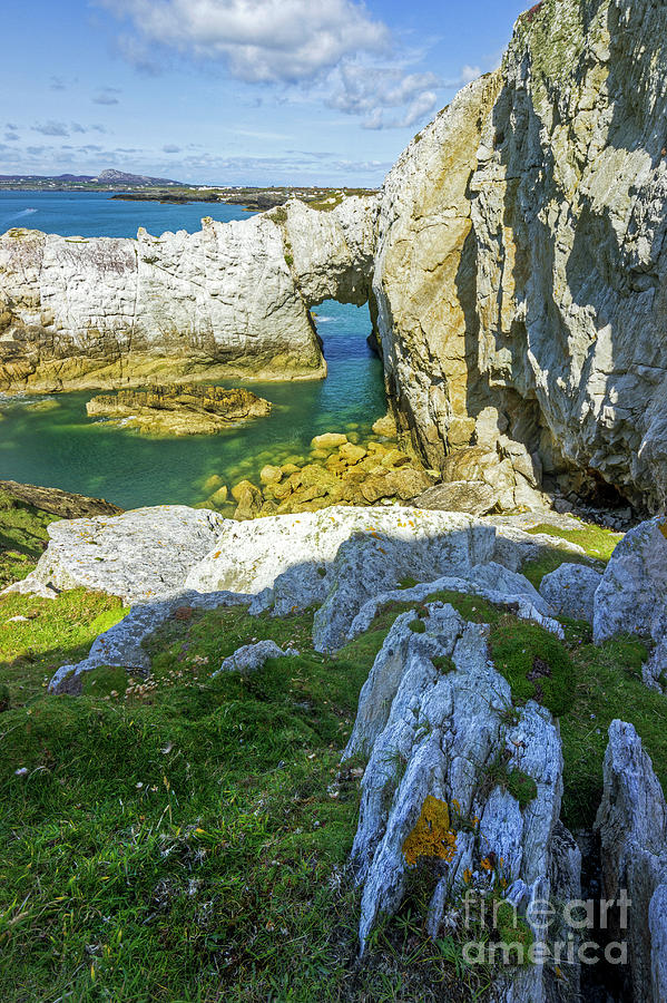 Landscape Photograph - Rhoscolyn Arch by Ian Mitchell